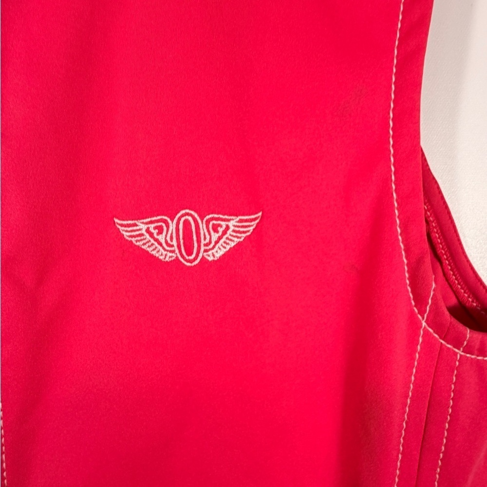 Kjus Softshell womens golf Vest Pink Lightweight Zip Front Womens Size M - Picture 13 of 13